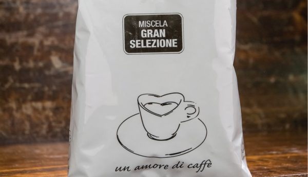 Итальянский зерновой кофе Гран селезионе 1 кг